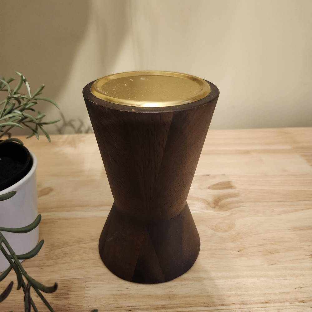 New Small Wood Pillar PROJECT 62P Candle Stand